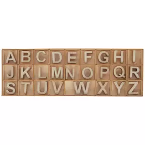 Park Lane 4 Wood Varsity Letters & Numbers - Uppercase A - Wooden Letters, Numbers & Words - Crafts & Hobbies