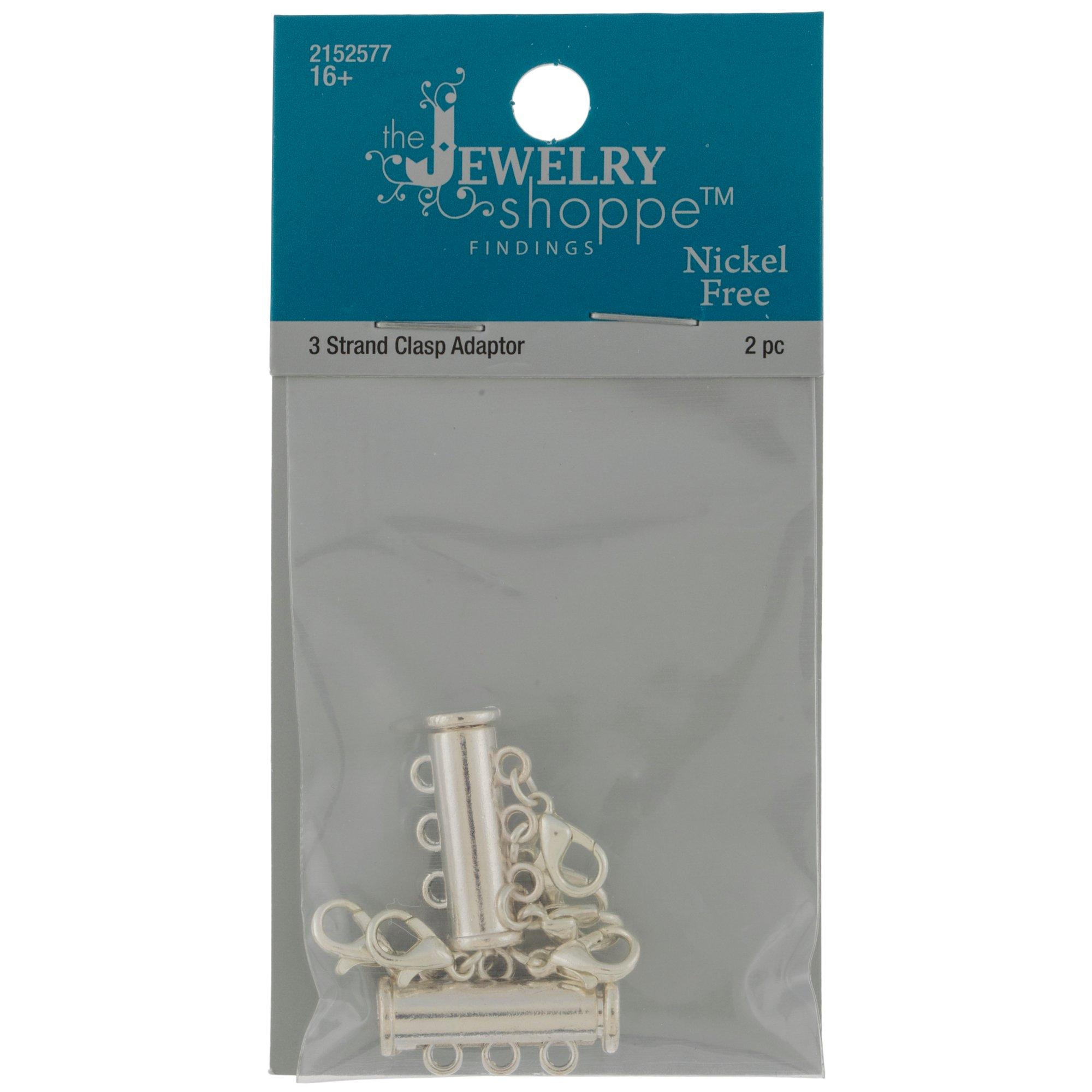 Three Strand Clasp Adapters, Hobby Lobby