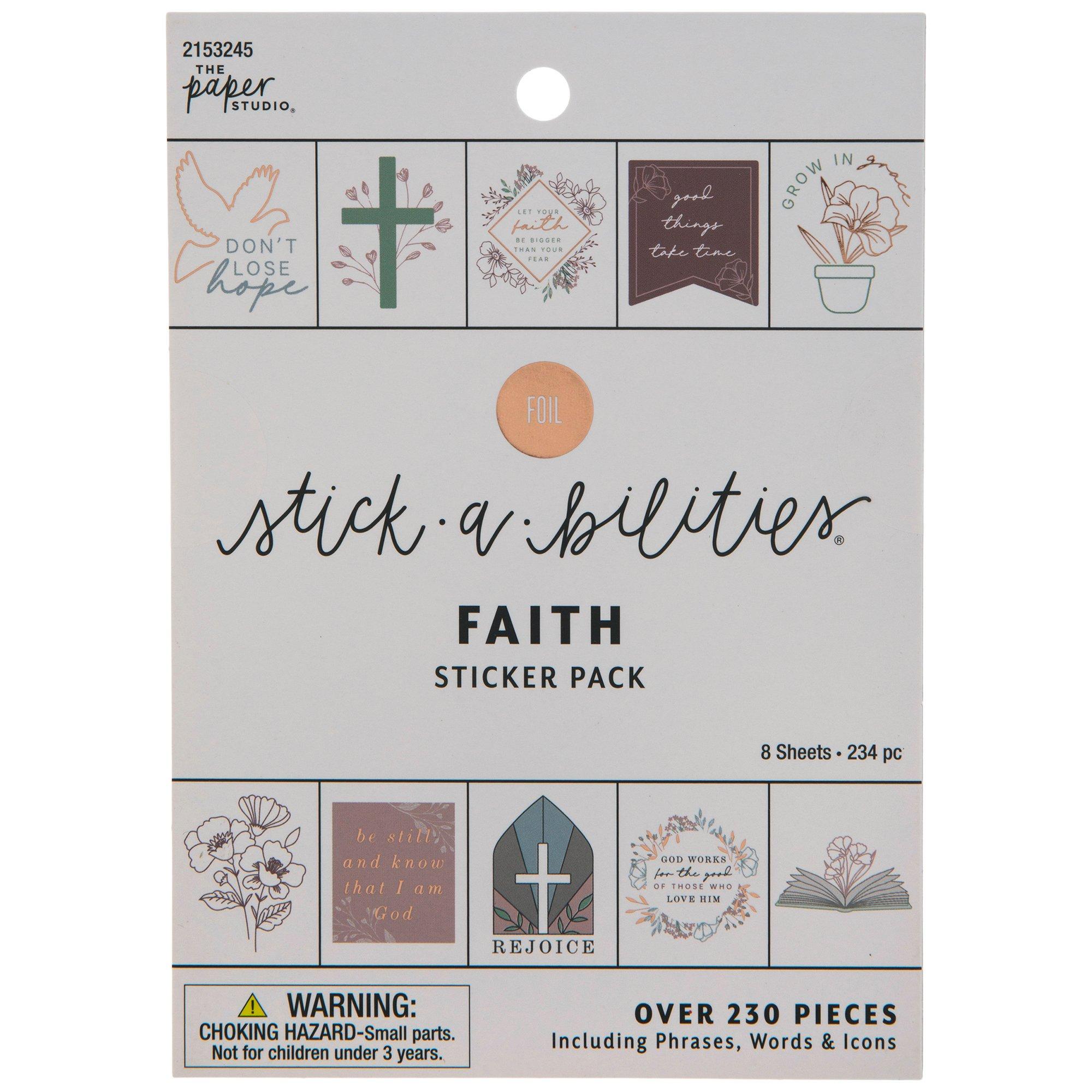 Faith Foil Stickers  Hobby Lobby  2153245