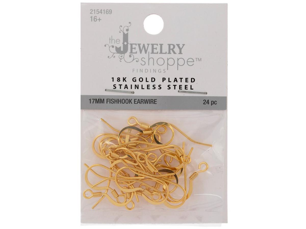 Earring Hooks Gold Plated Jewelry Findings Shepherd Hooks 14k Gold