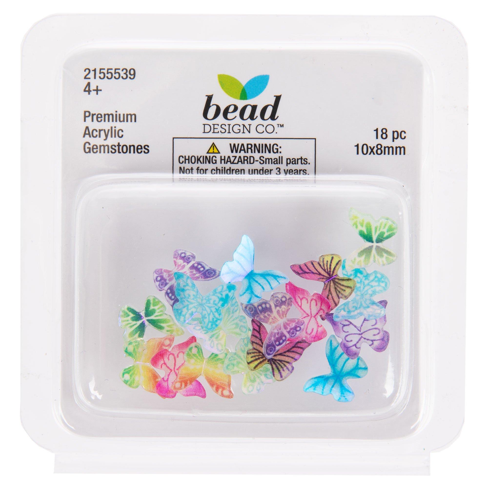 250-Piece 10mm Transparent Acrylic Star Beads - AB Color Spacer Beads For DIY Jewelry Making