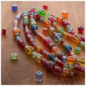 Red Gemcut Heart Glass Bead Strand, Hobby Lobby