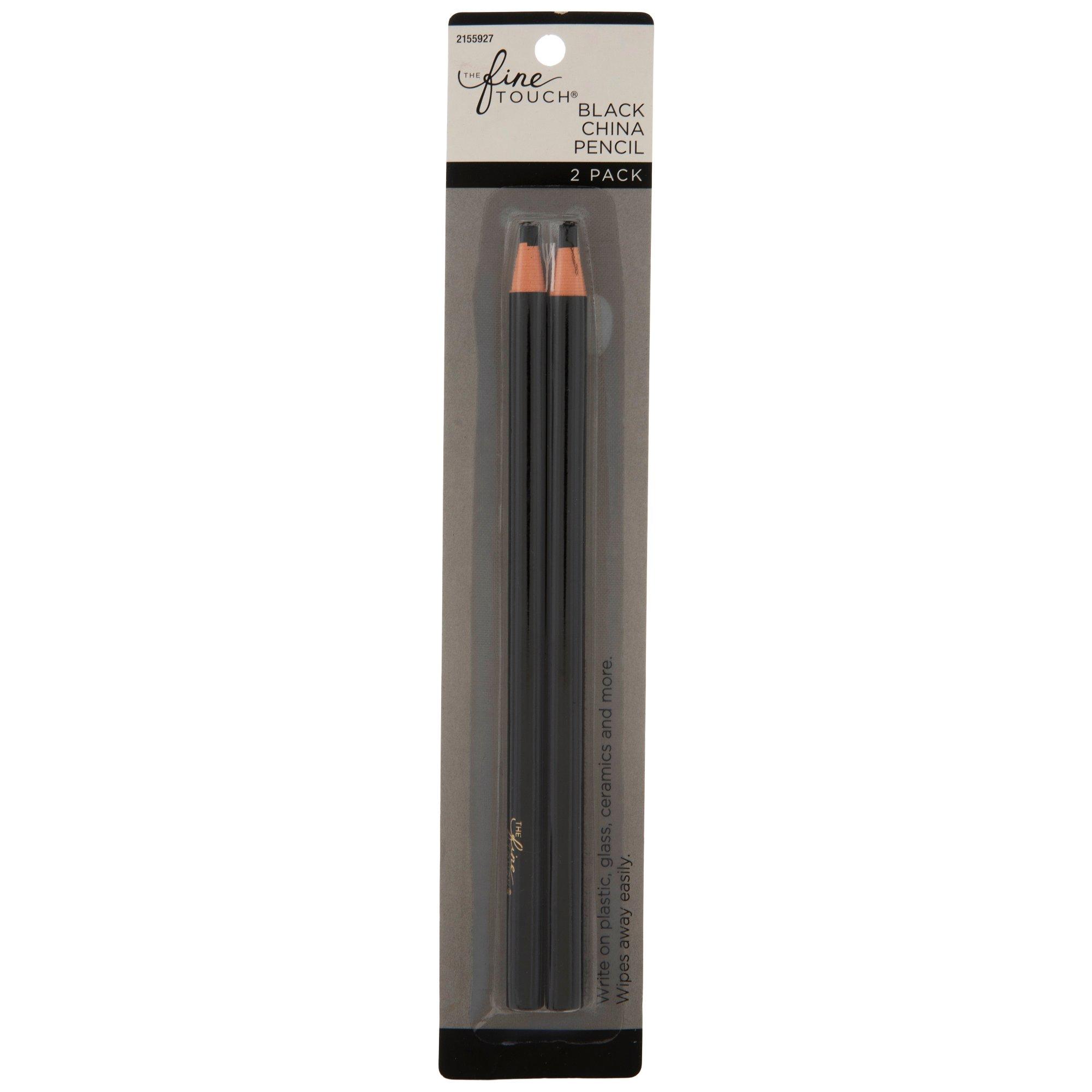 China Markers Wax Pencils - Black Set of 12