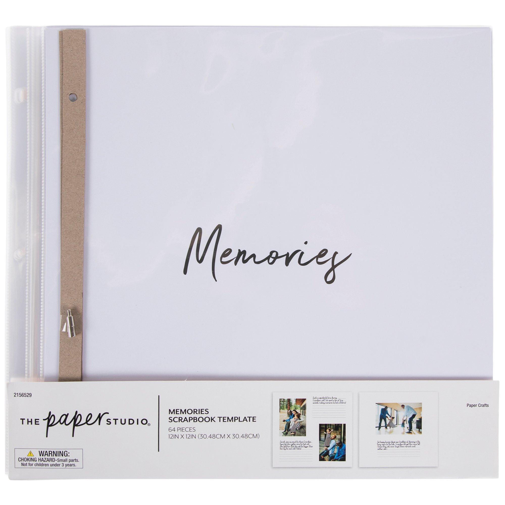 Memories Scrapbook Template 12" x 12" Hobby Lobby 2156529