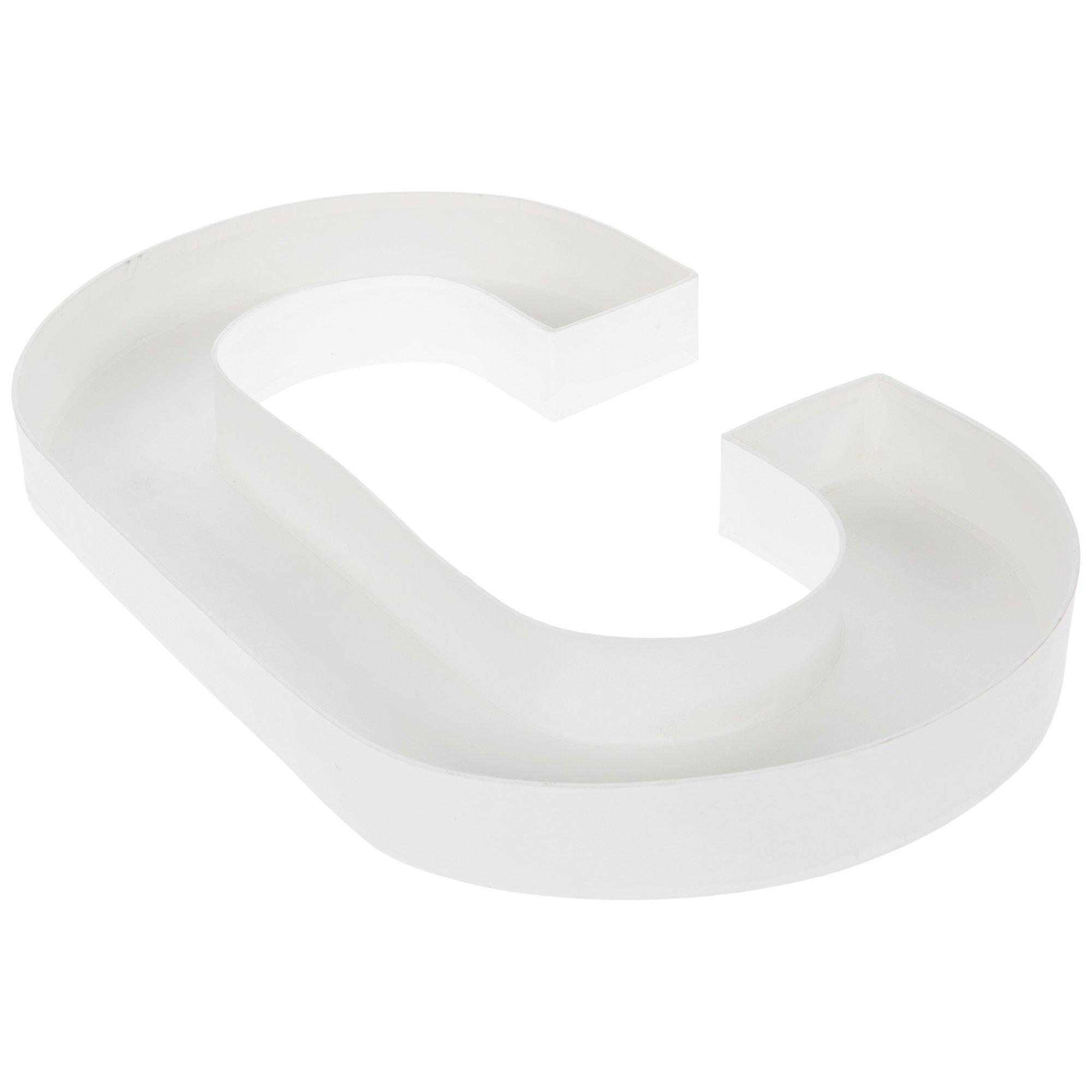 White Fillable Letter Hobby Lobby 2157170