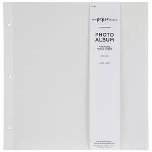 10 Pack of Photo Album Pages, 4” x 12” Standard Full Page Photo Refill  Sheets Protectors, Heavyweight Clear Photo Sleeves for Pictures Album  Scrapbook