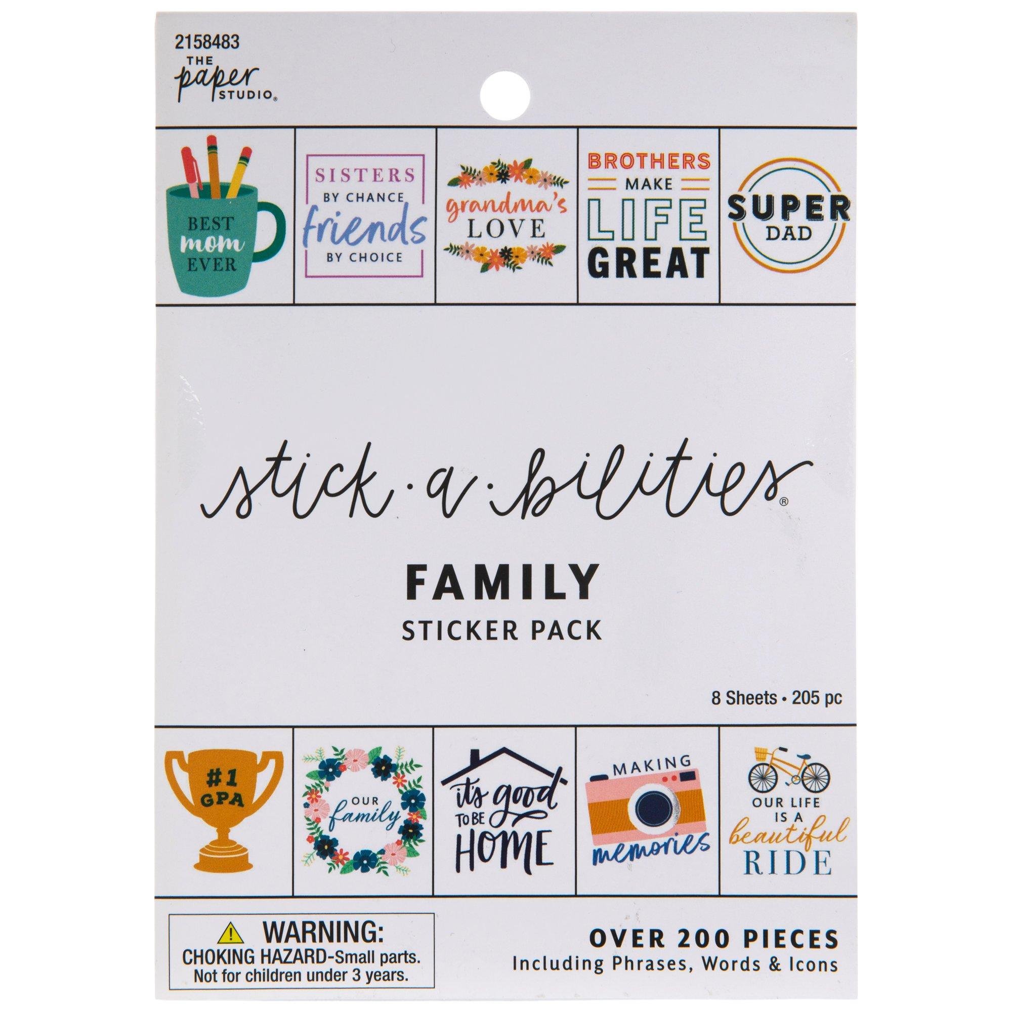 Family Stickers Hobby Lobby 2158483