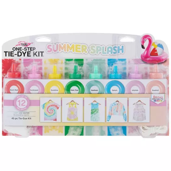 Tie Dye Kit W/ 8 Fabric Dyes, Five Below