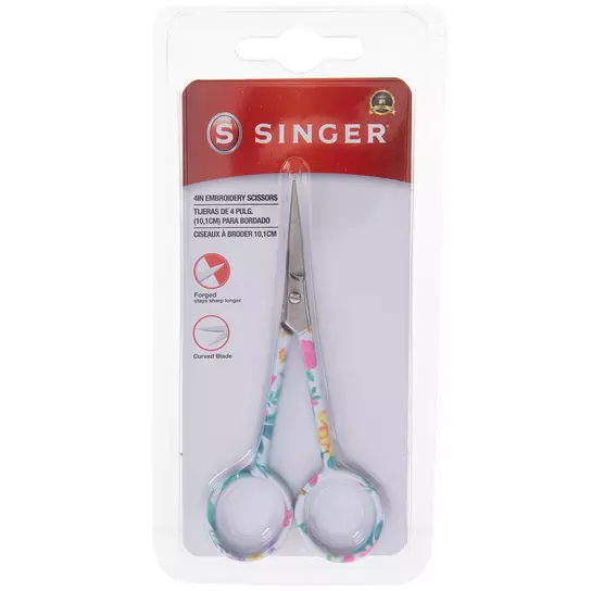 Curved Embroidery Scissor 4in - 858844003097