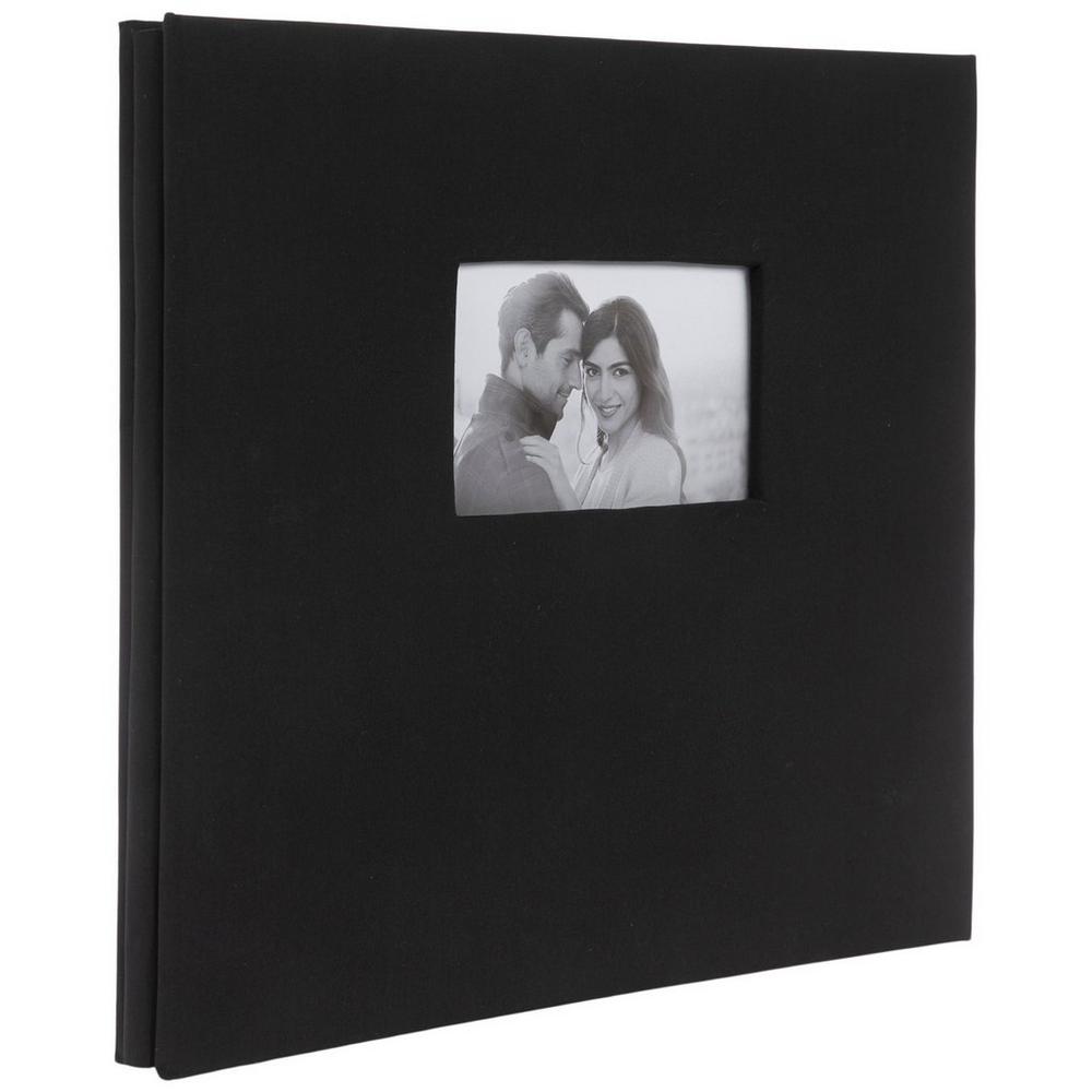 Black Post Bound Photo Album