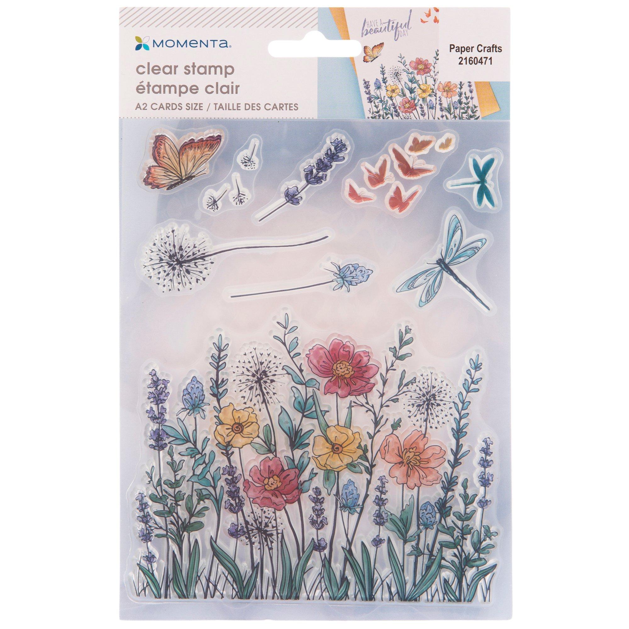Flowers & Insects Clear Stamps, Hobby Lobby