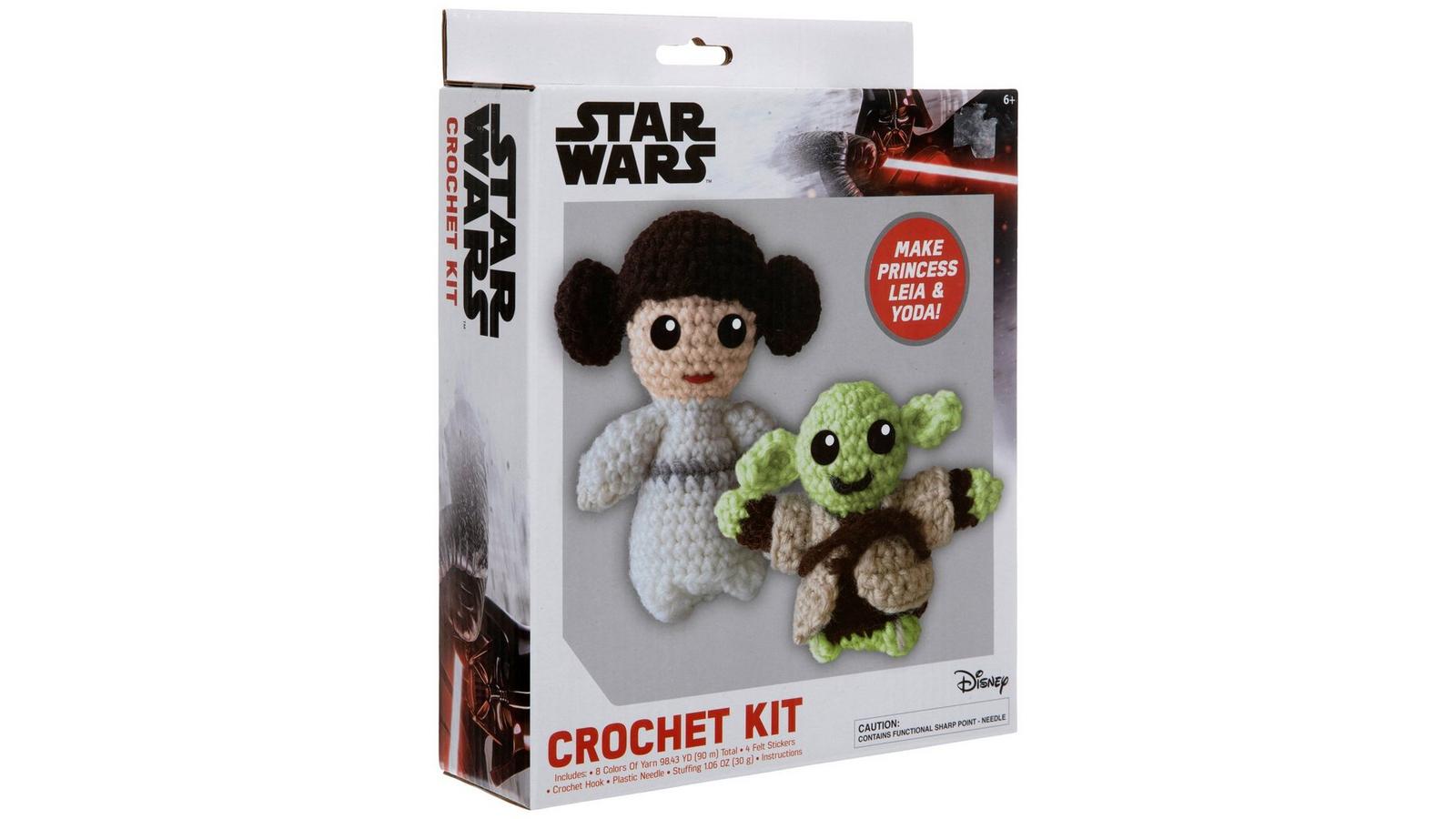 Star Wars Leia & Yoda Crochet Kit | Hobby Lobby | 2163277