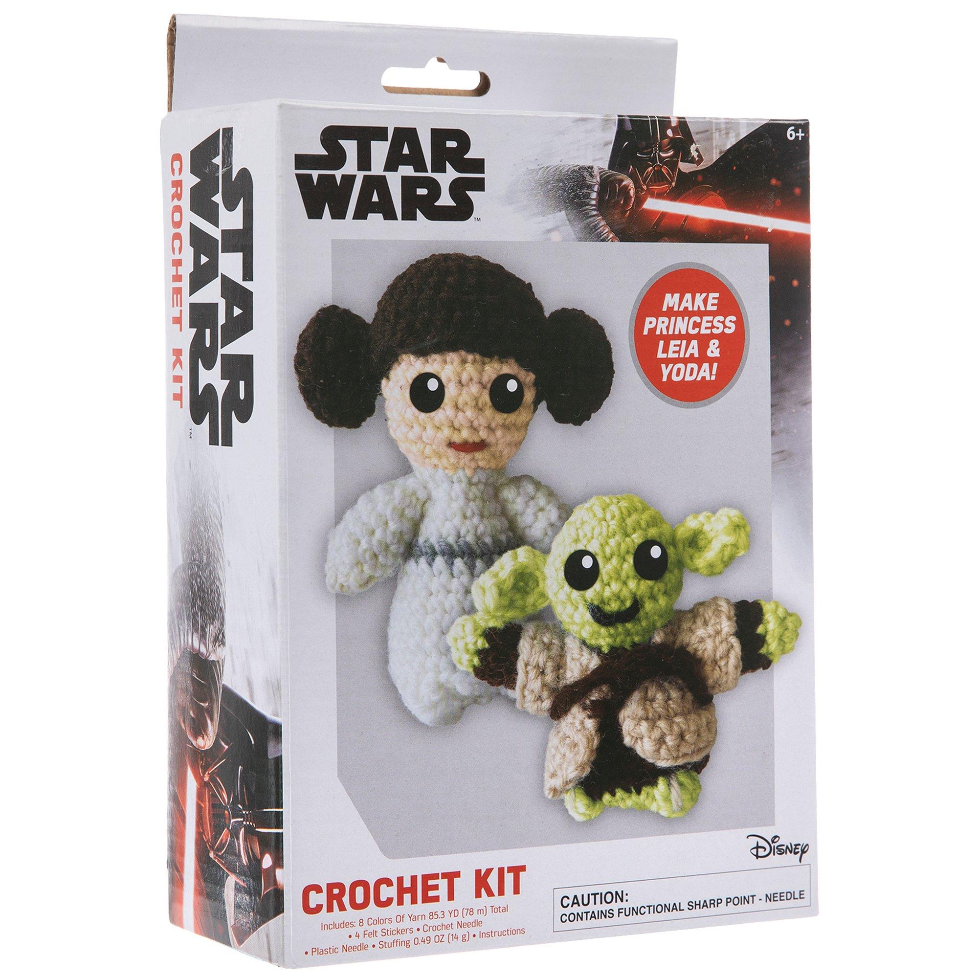 Star Wars Leia & Yoda Crochet Kit, Hobby Lobby