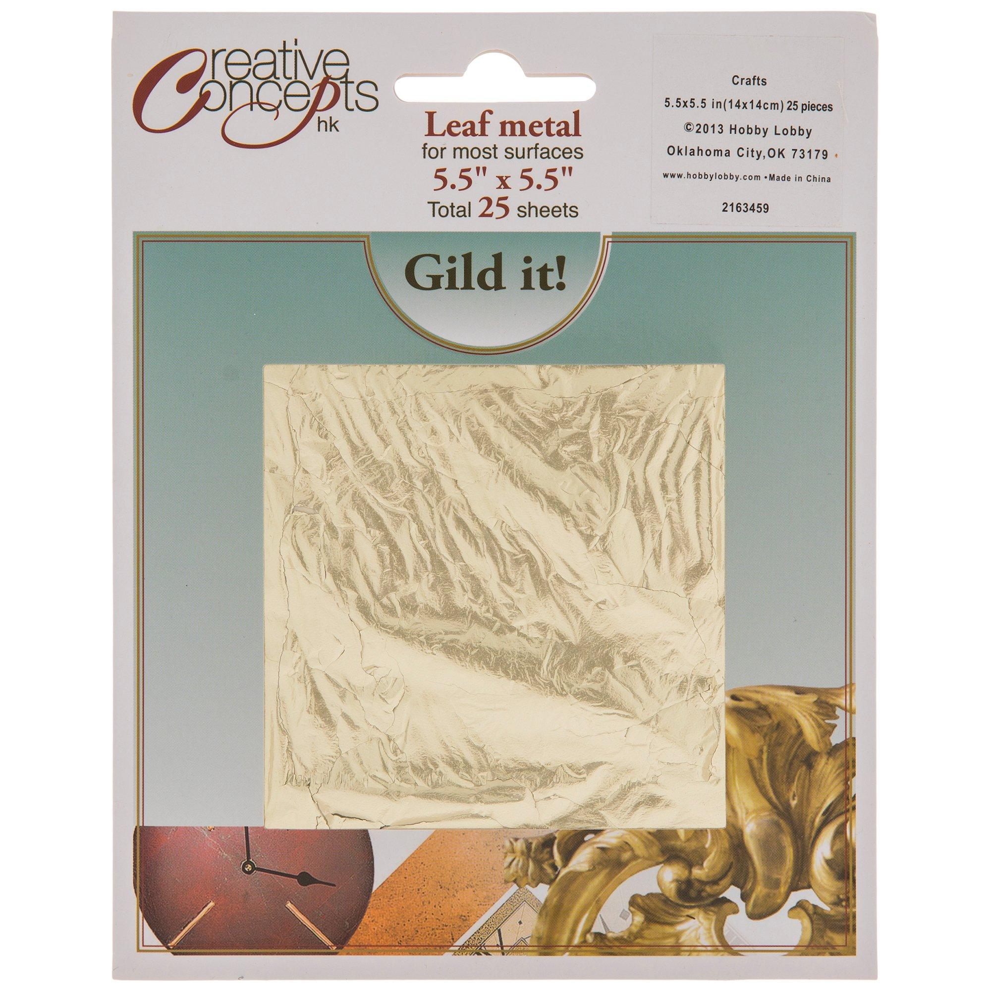 6 Packs: 25 ct. (150 total) Premium Silver Leaf Sheets by Craft Smart®