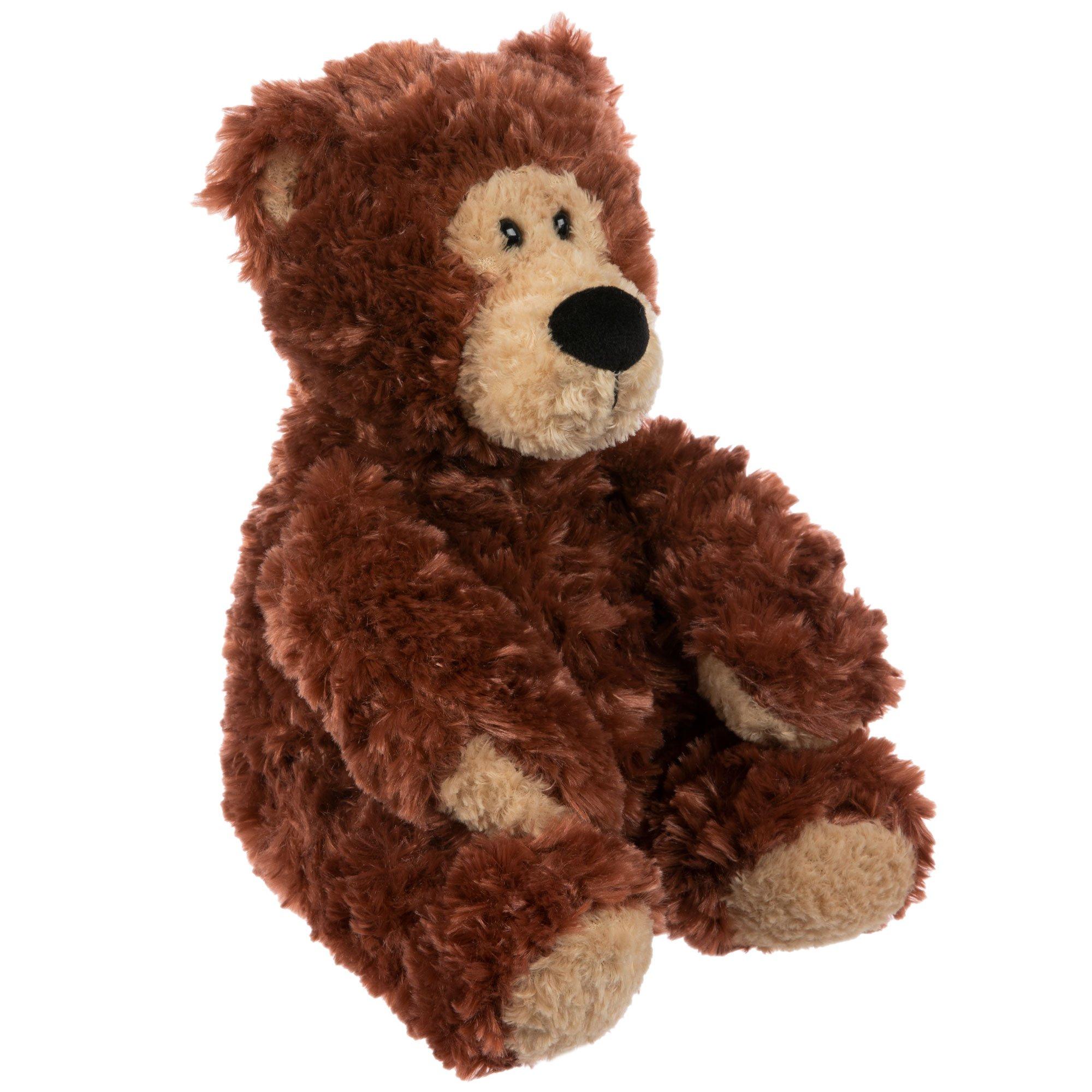 GUND Philbin Teddy Bear Stuffed Animal Plush in Chocolate Brown - Happy  Little Tadpole