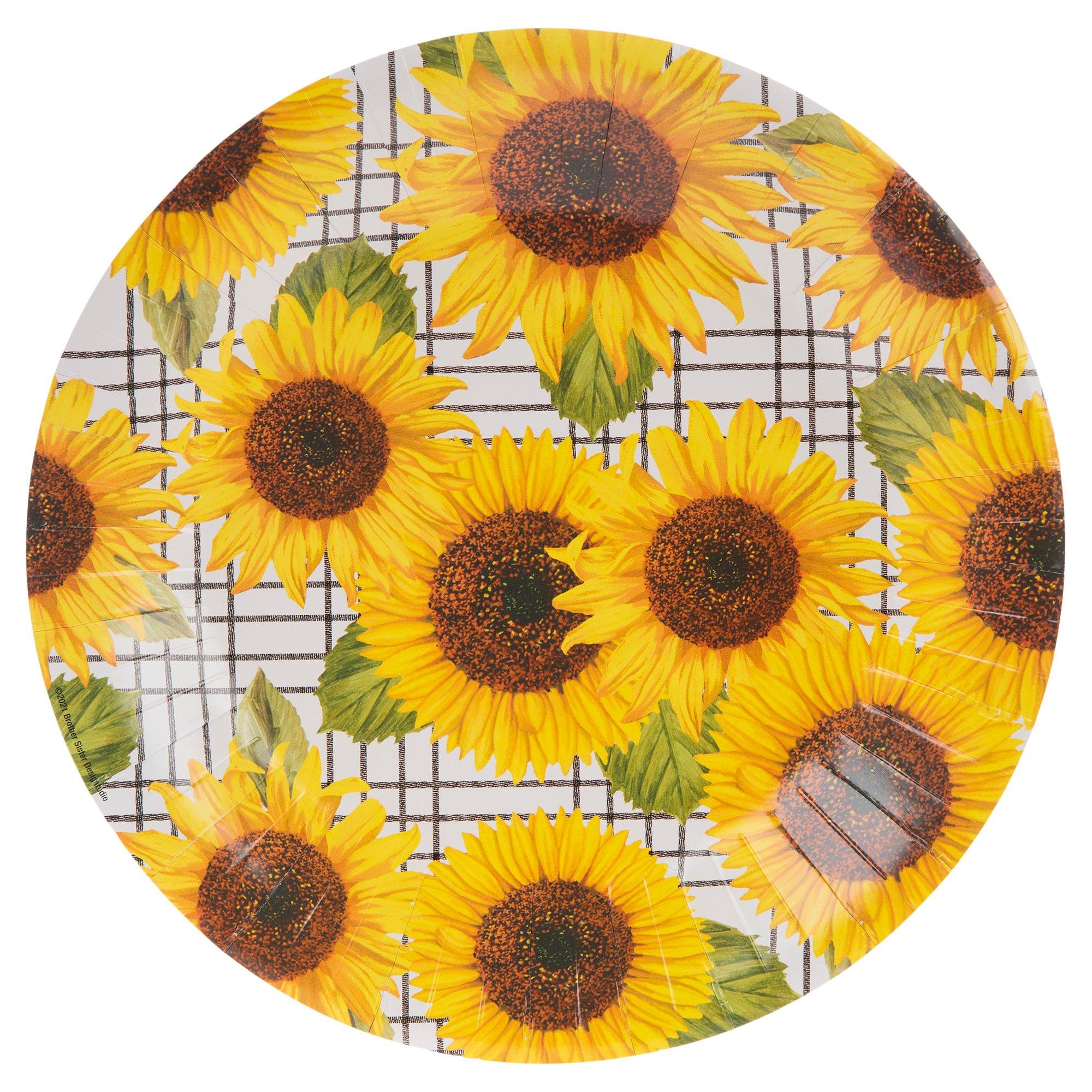 Sunflower Paper Plates Large Hobby Lobby 2166924
