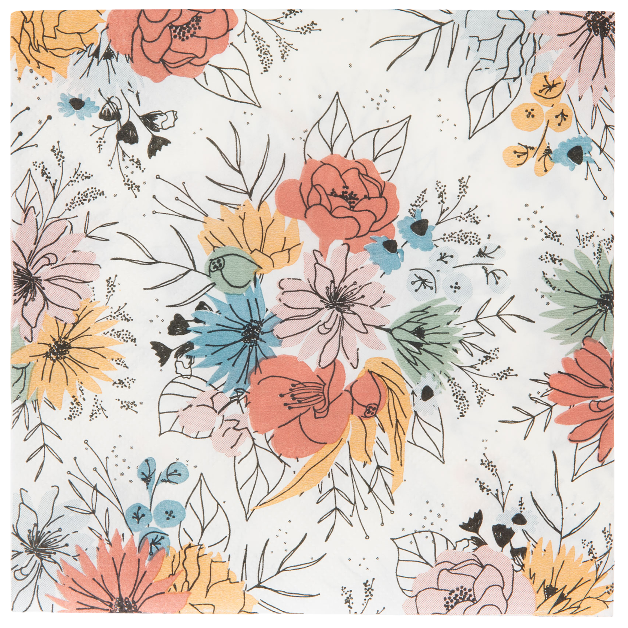 Boho Floral Napkins Large Hobby Lobby 2166940