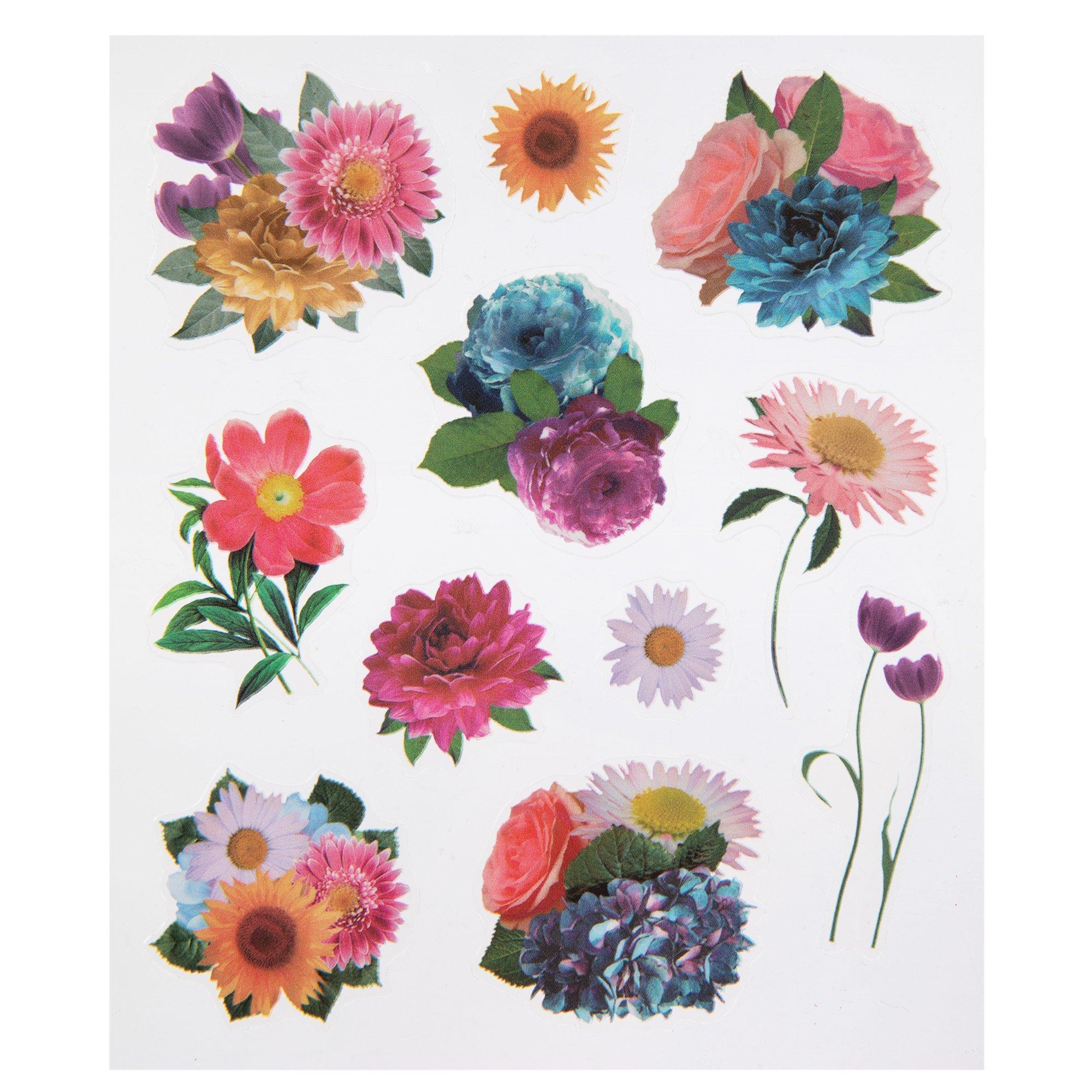 Sticker King Stickers-Flowers, 1 - Fred Meyer