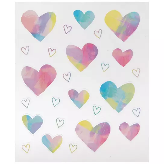 Watercolor Candy Stickers, Hobby Lobby