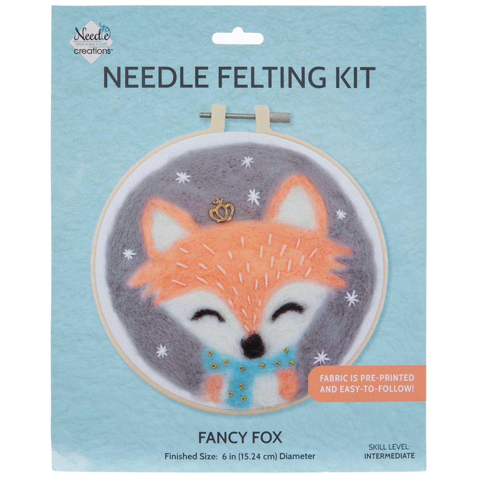 Needle Felting Kit: Sweet & Simple Fox