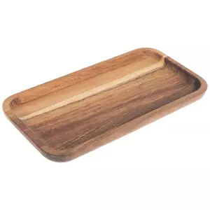 Wooden Tray With Heart Shaped Handles Unfinished Wood Tray Serving