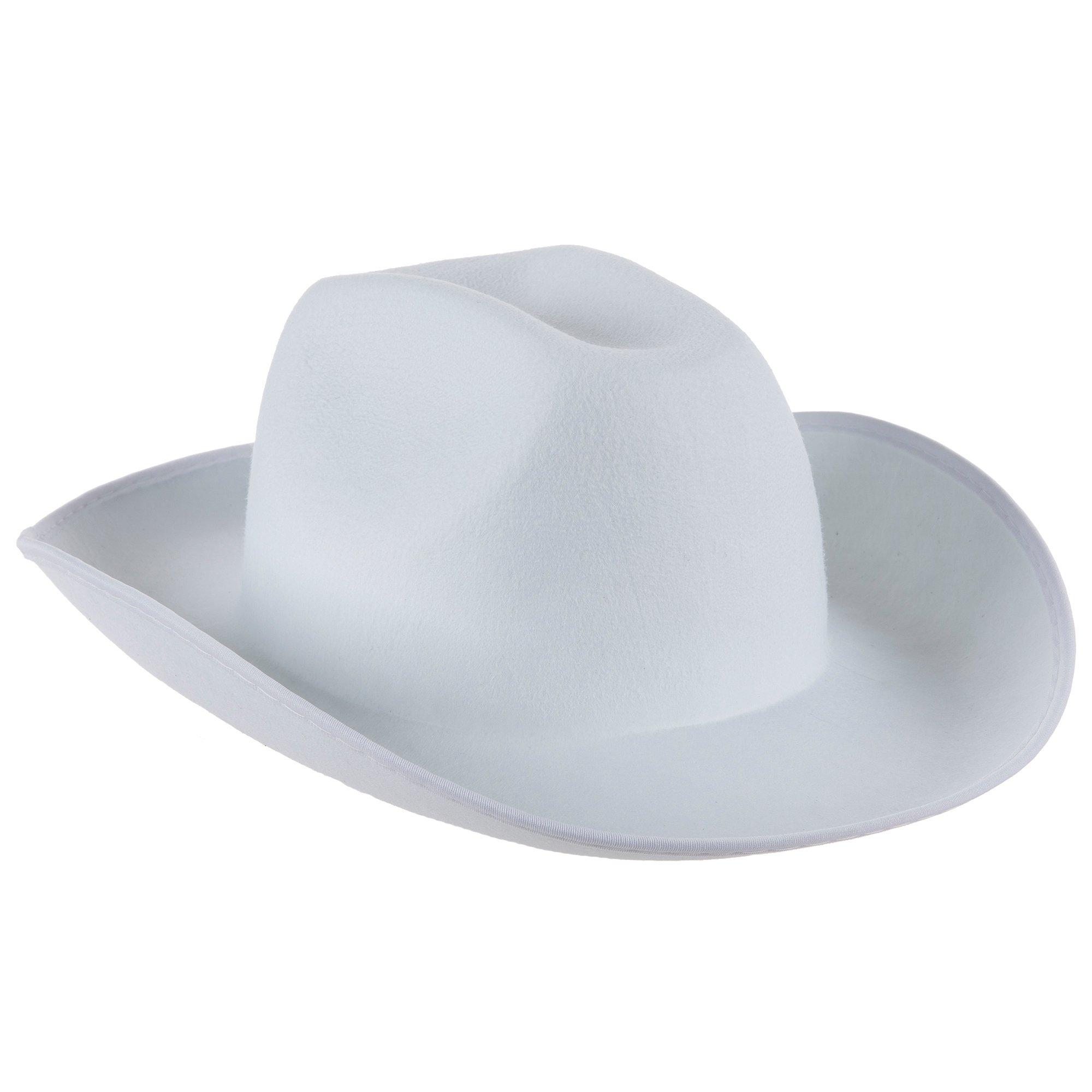 White cowboys cheap hat