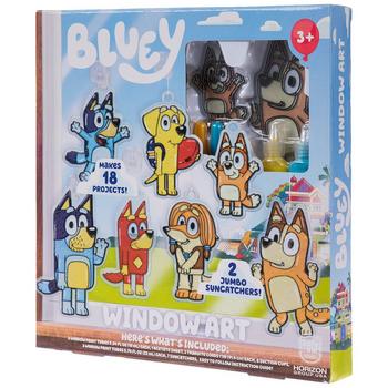 Bluey Window Art Kit