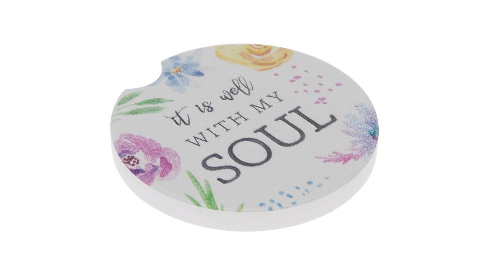 It Is Well With My Soul Car Coaster | Hobby Lobby | 2170066