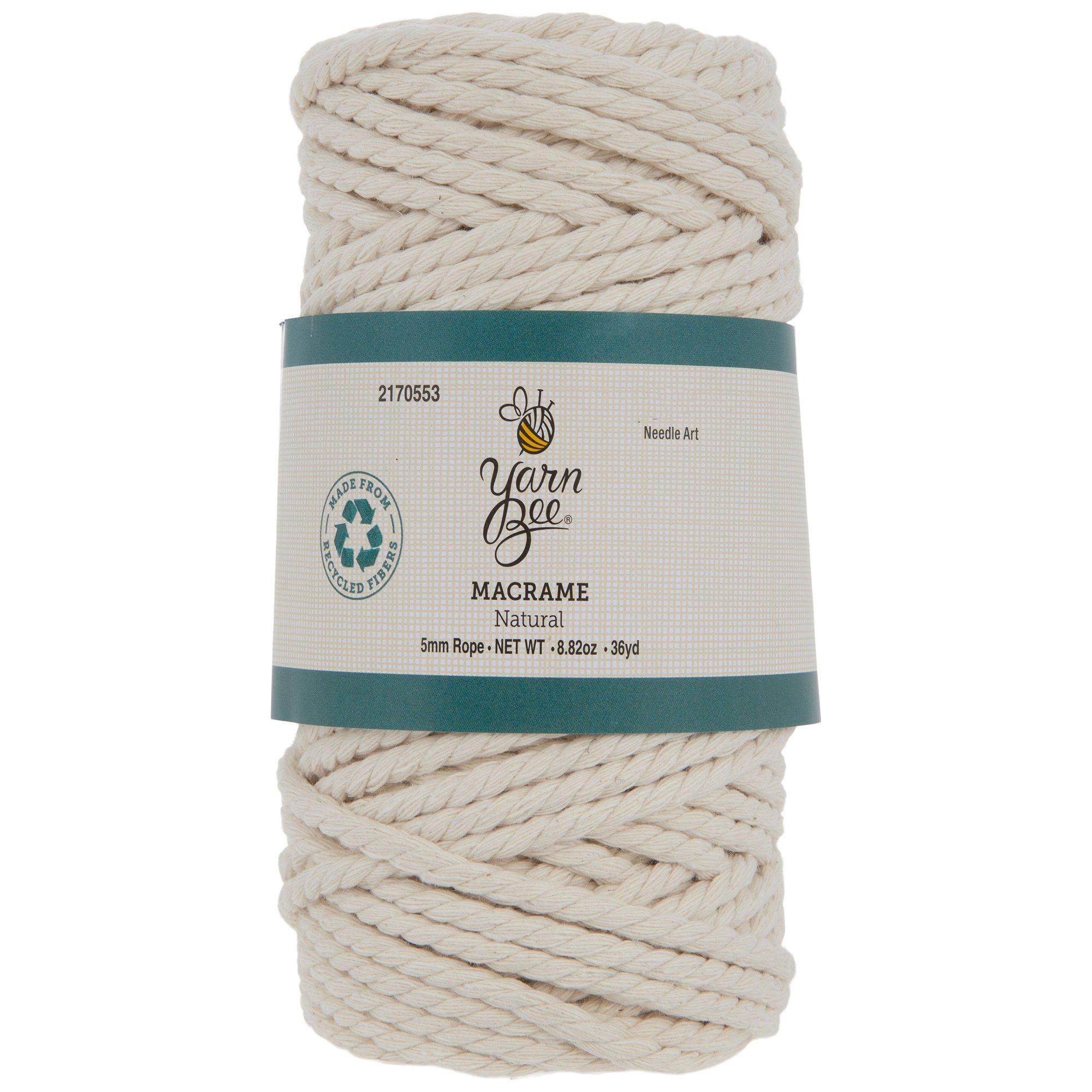 Yarn Bee Braided Basics Rope - 5mm, Hobby Lobby