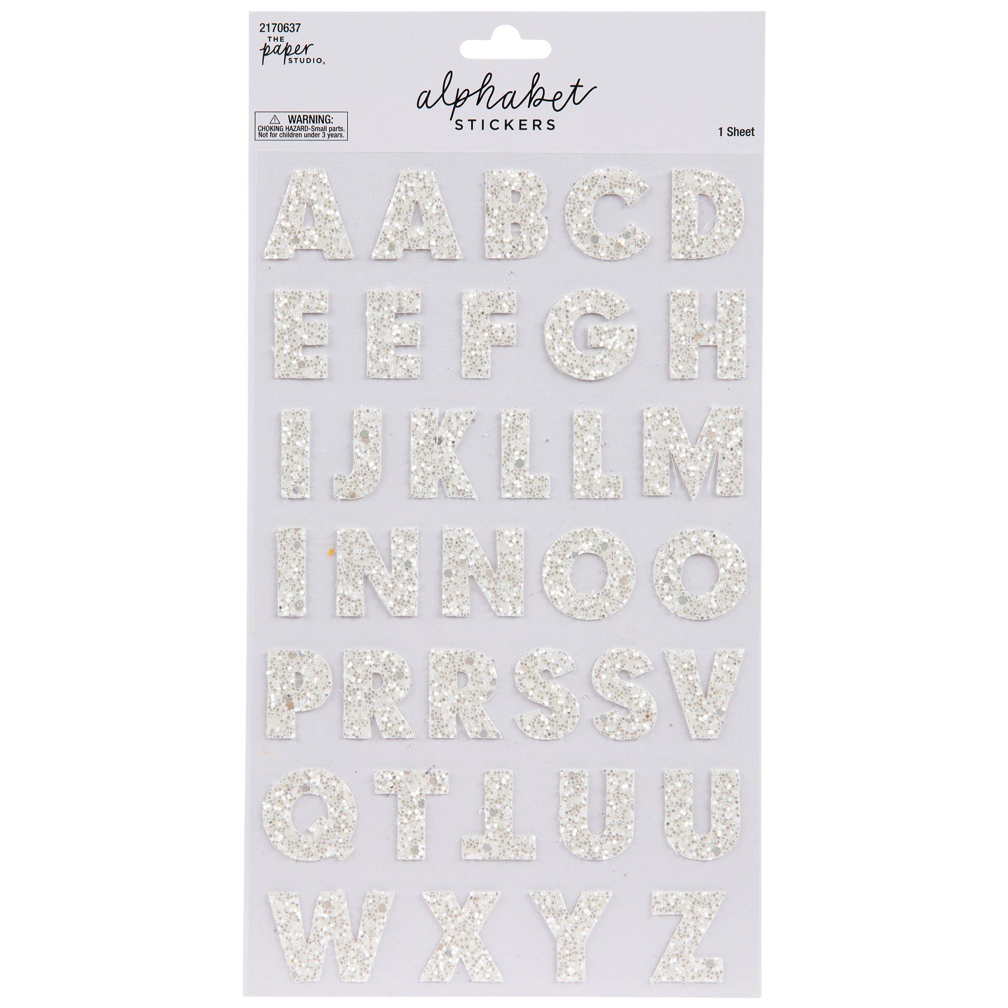 Chunky Glitter Alphabet Stickers Hobby Lobby 2170637