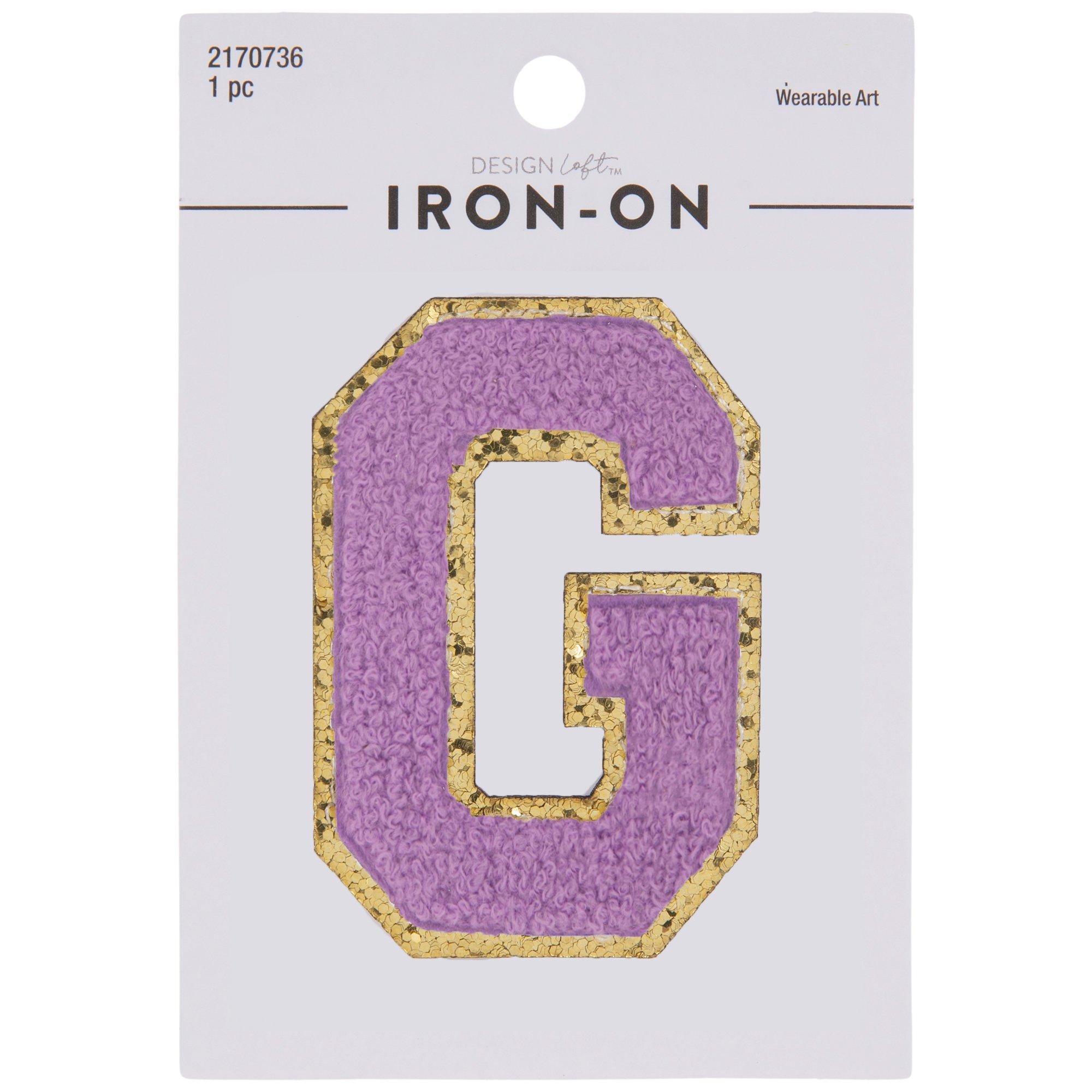 Letter IronOn Patch Hobby Lobby 2170736