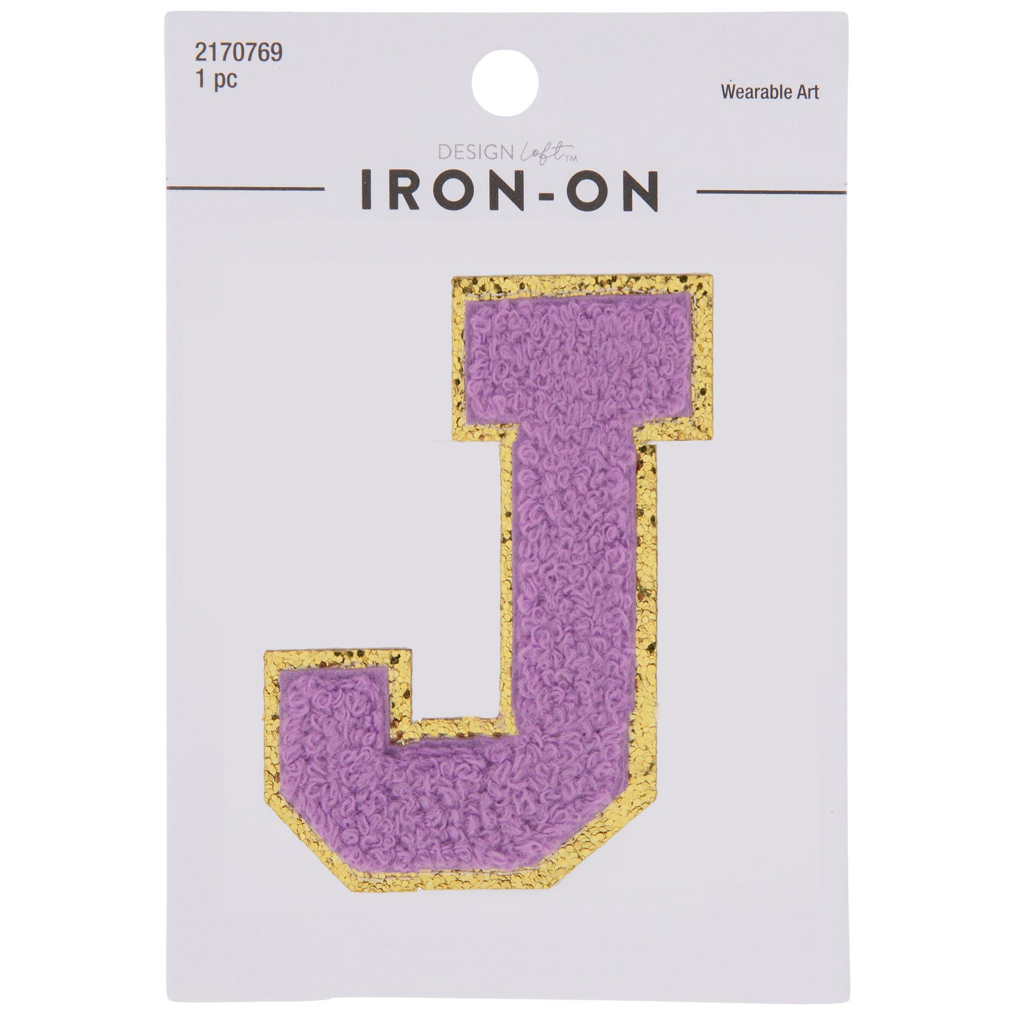 Heart Chenille Iron-On Patches, Hobby Lobby