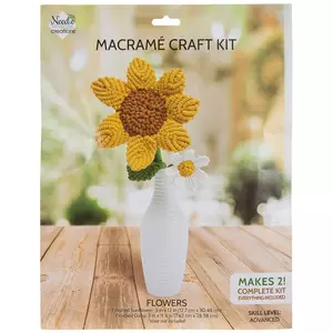 Flowers Macrame Craft Kit