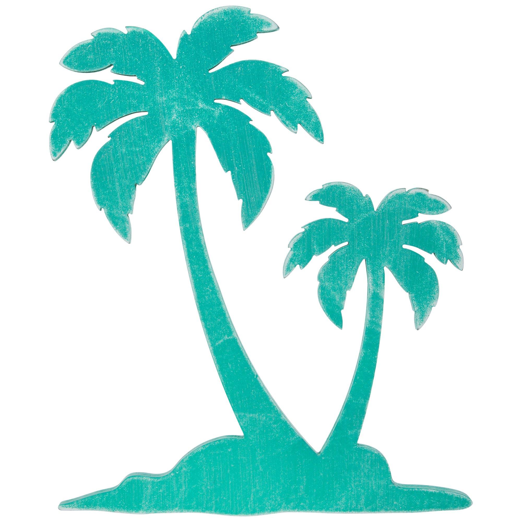 Turquoise Palm Trees Wood Wall Decor Hobby Lobby 2172963