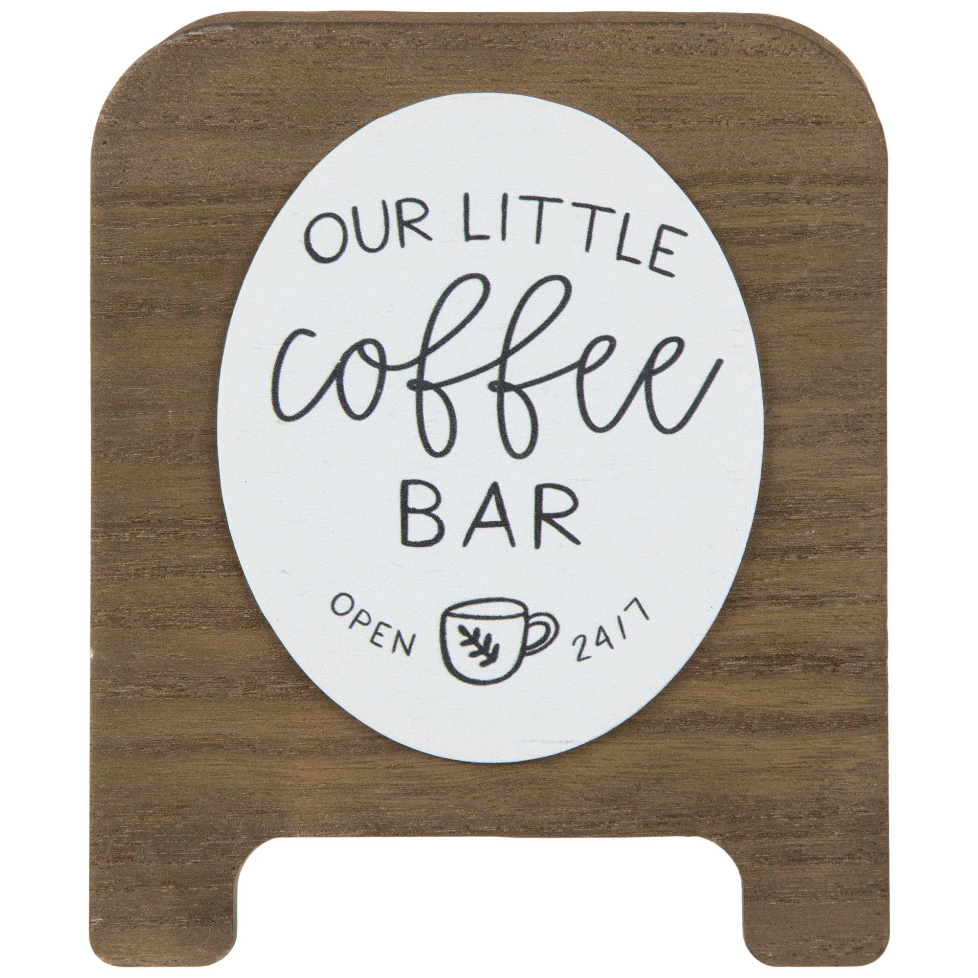 Coffee Bar Folding Sign