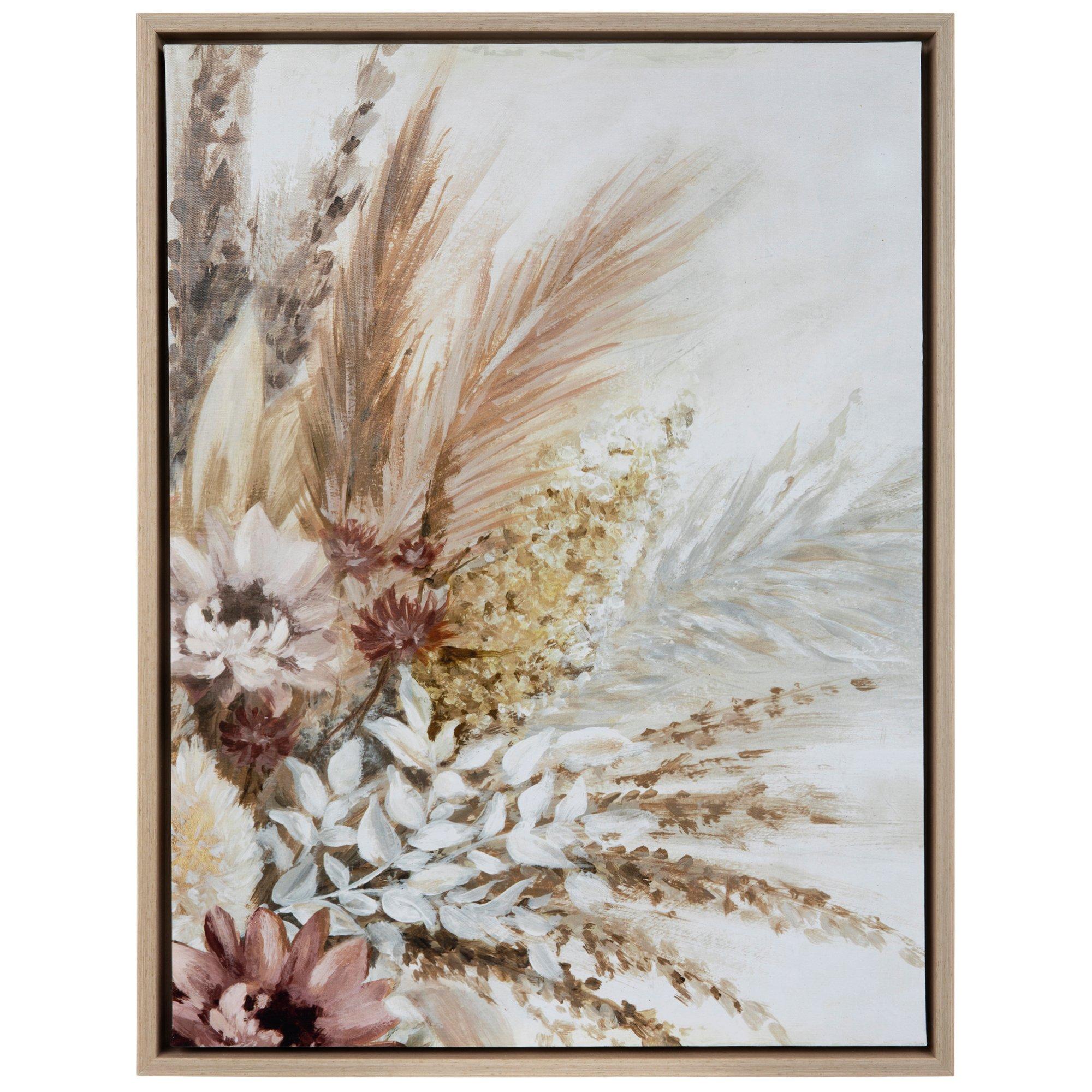 Pampas Grass Canvas Wall Art by Sisi & Seb