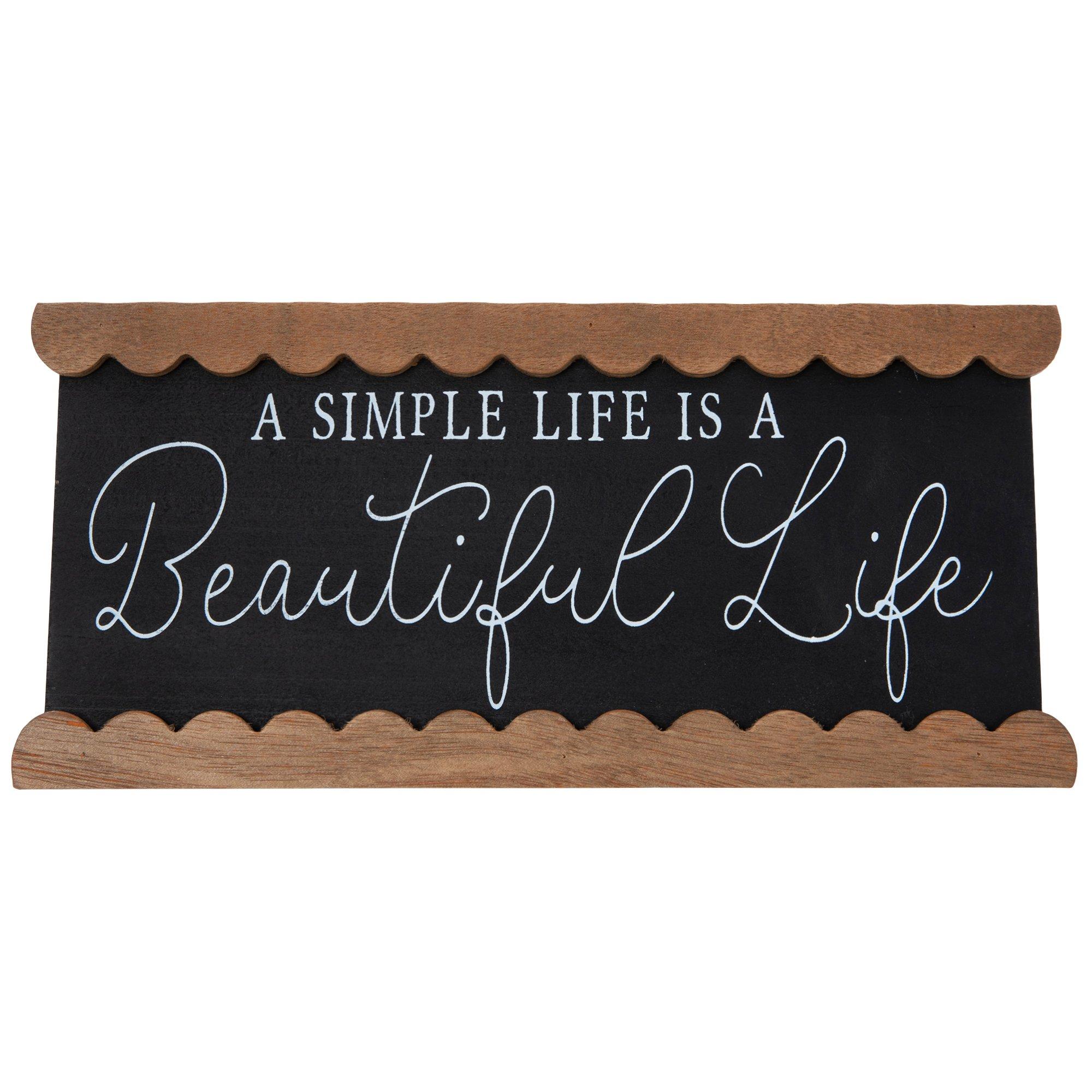 Beautiful Life Wood Decor | Hobby Lobby | 2175560