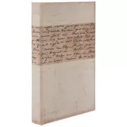 Vintage Script Book Box