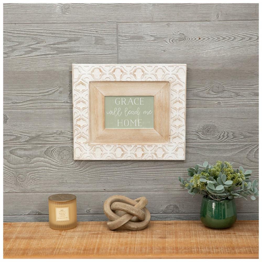 Whitewash Grace Wood Wall Decor | Hobby Lobby | 2177137