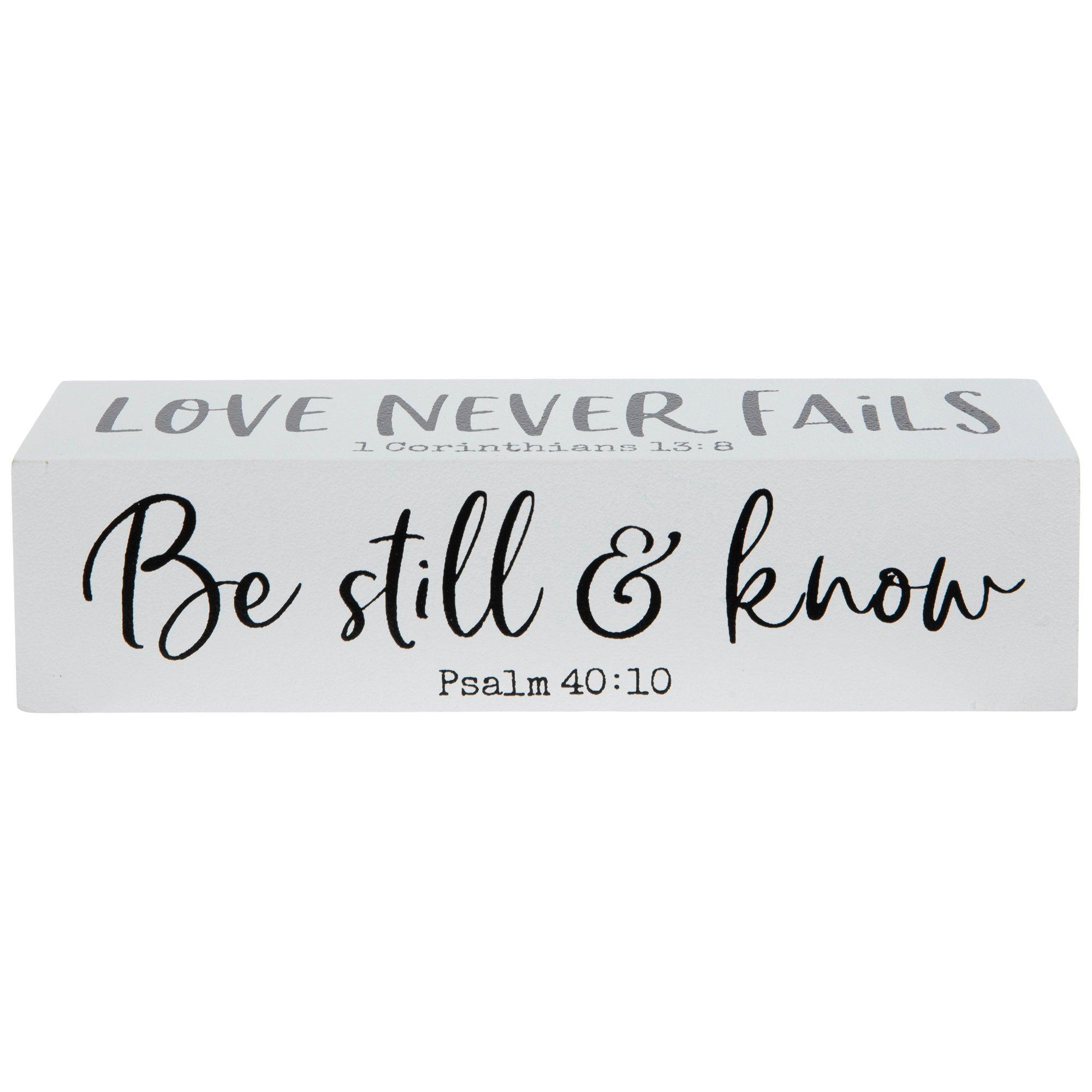 White & Black Scripture Wood Decor Hobby Lobby 2177210