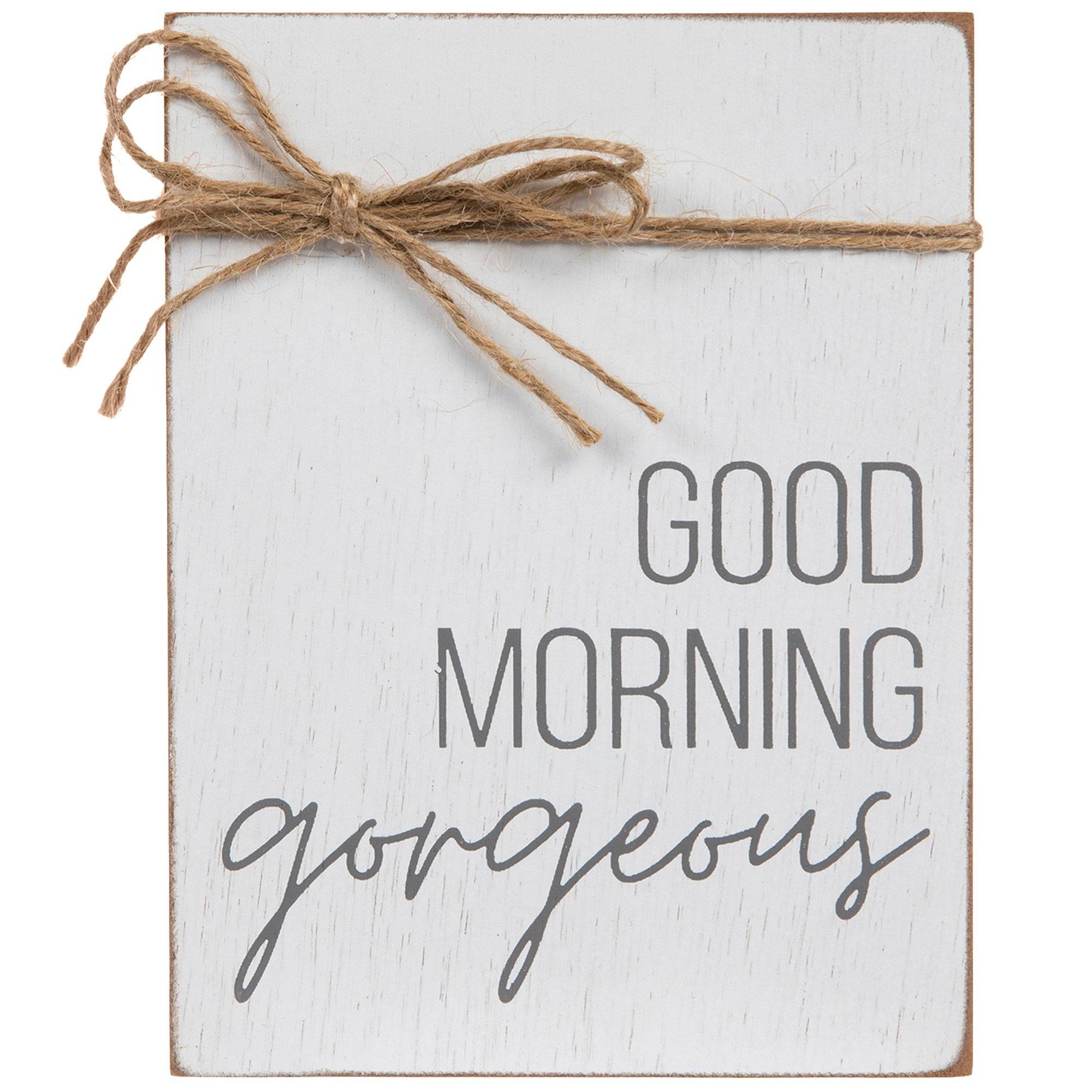 Good Morning Gorgeous Wood Decor | Hobby Lobby | 2177319