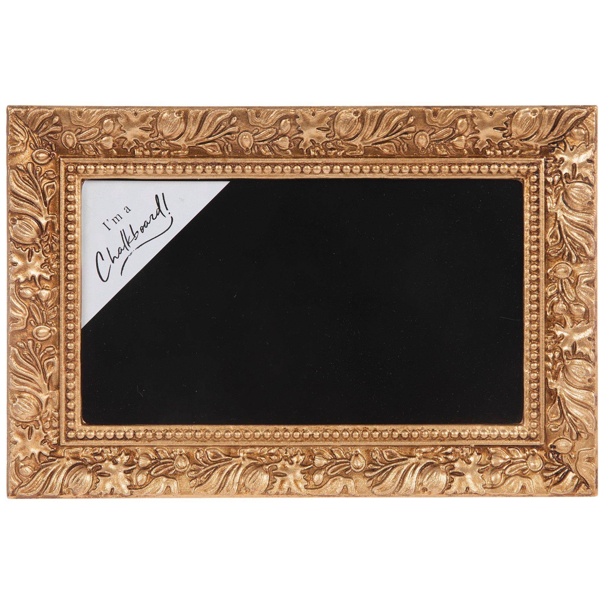 Gold Chalkboard Wood Decor Hobby Lobby 2177806
