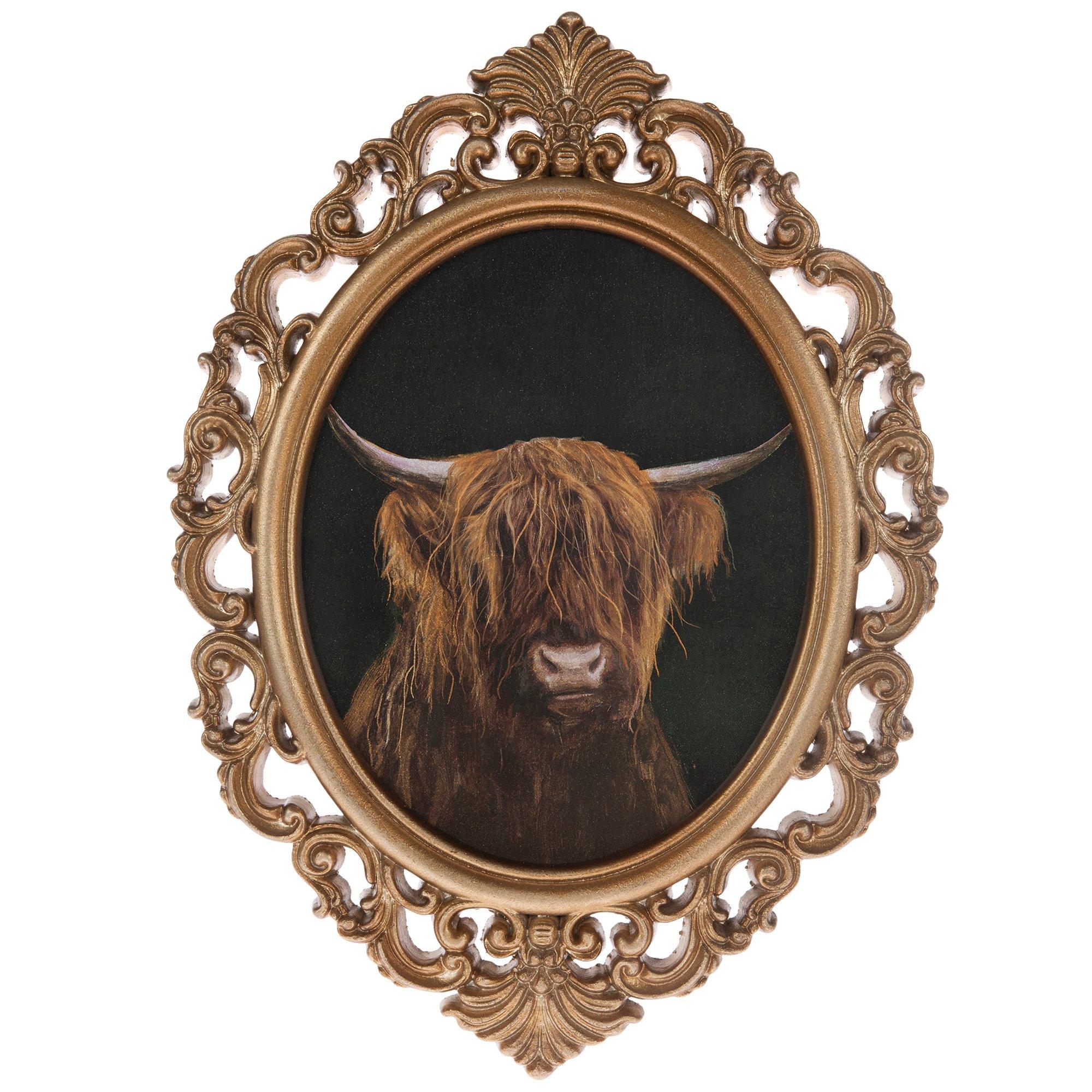 Highland Cow Portrait Wood Wall Decor Hobby Lobby 2177889
