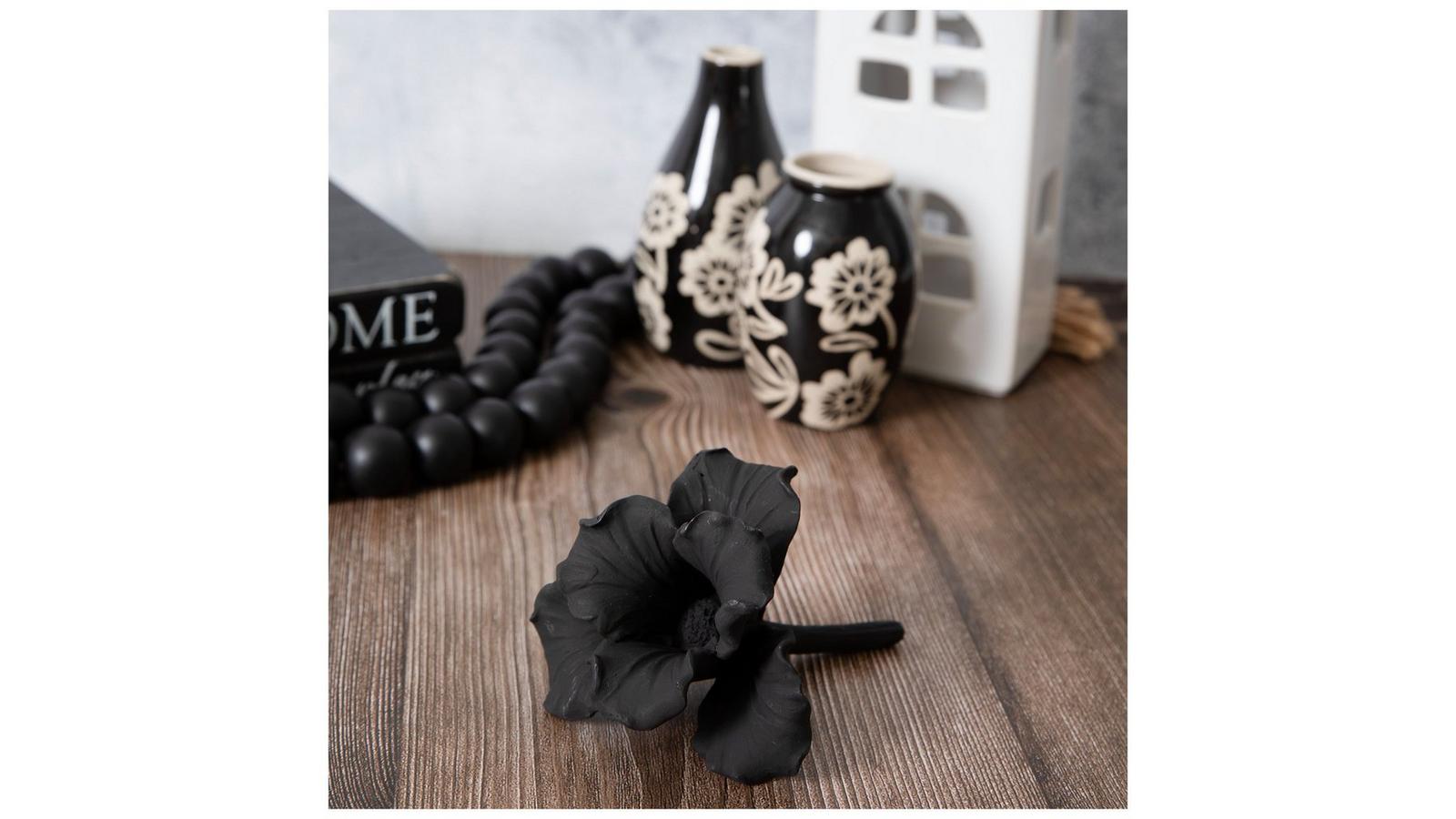 Black Flower Figurine | Hobby Lobby | 2178010