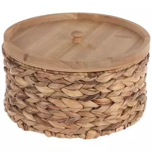 Round Water Hyacinth Basket