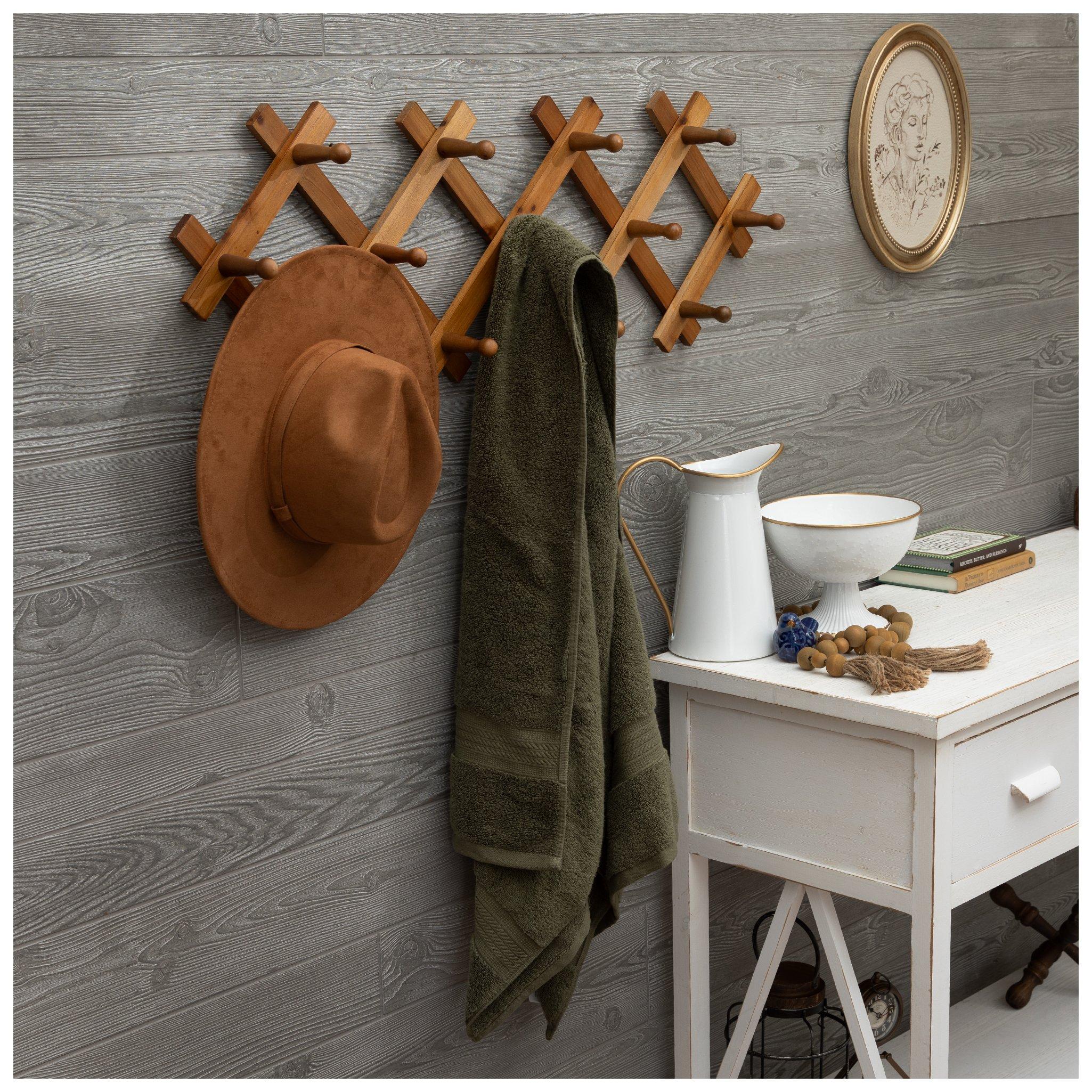 Accordion Wood Wall Decor With Pegs | Hobby Lobby | 2179042