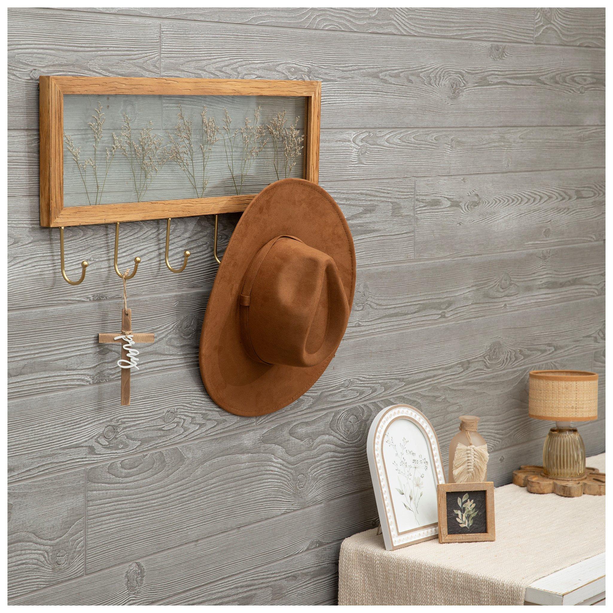 Dried Foliage Framed Wall Decor With Hooks view 1