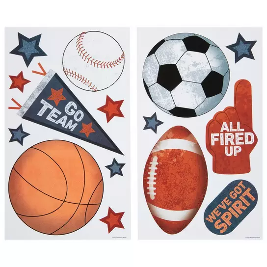SCRAPBOOK CUSTOMS Wood Sports Sticker: Basketball
