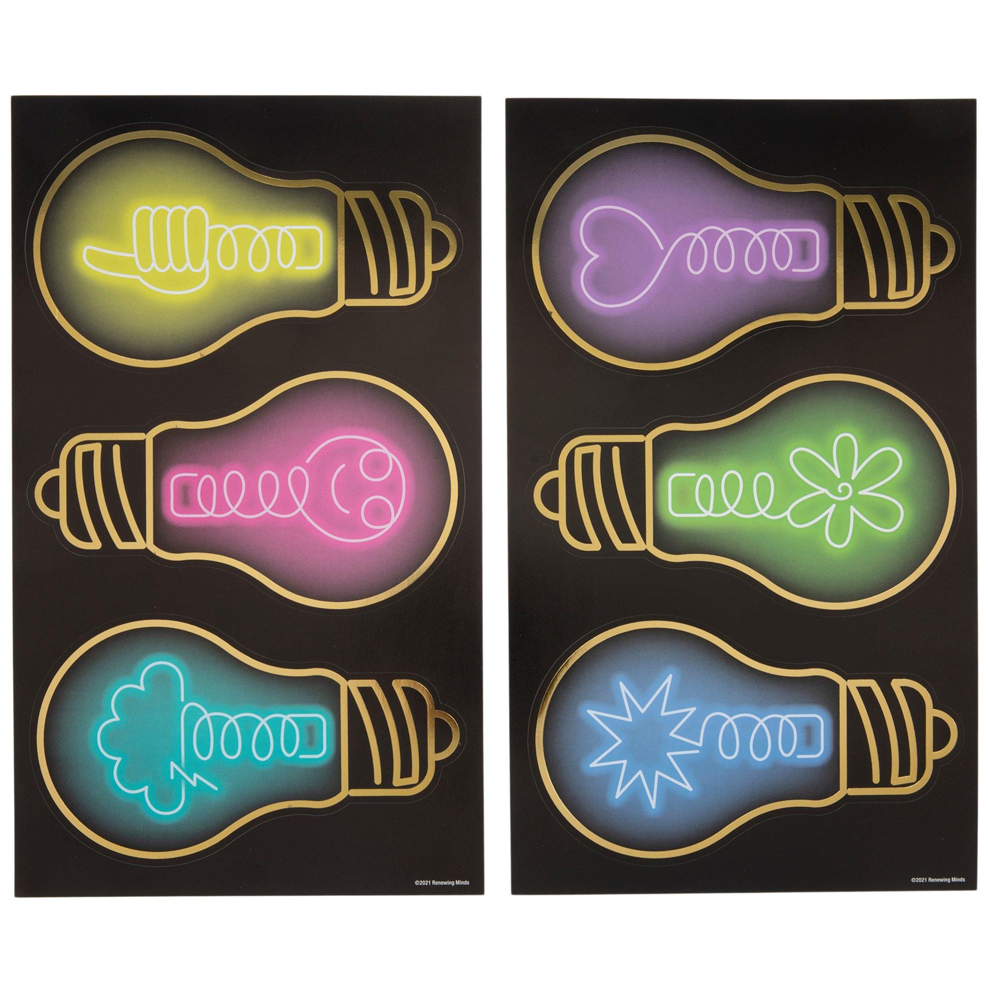 Light Bulb Stickers Hobby Lobby 2180396