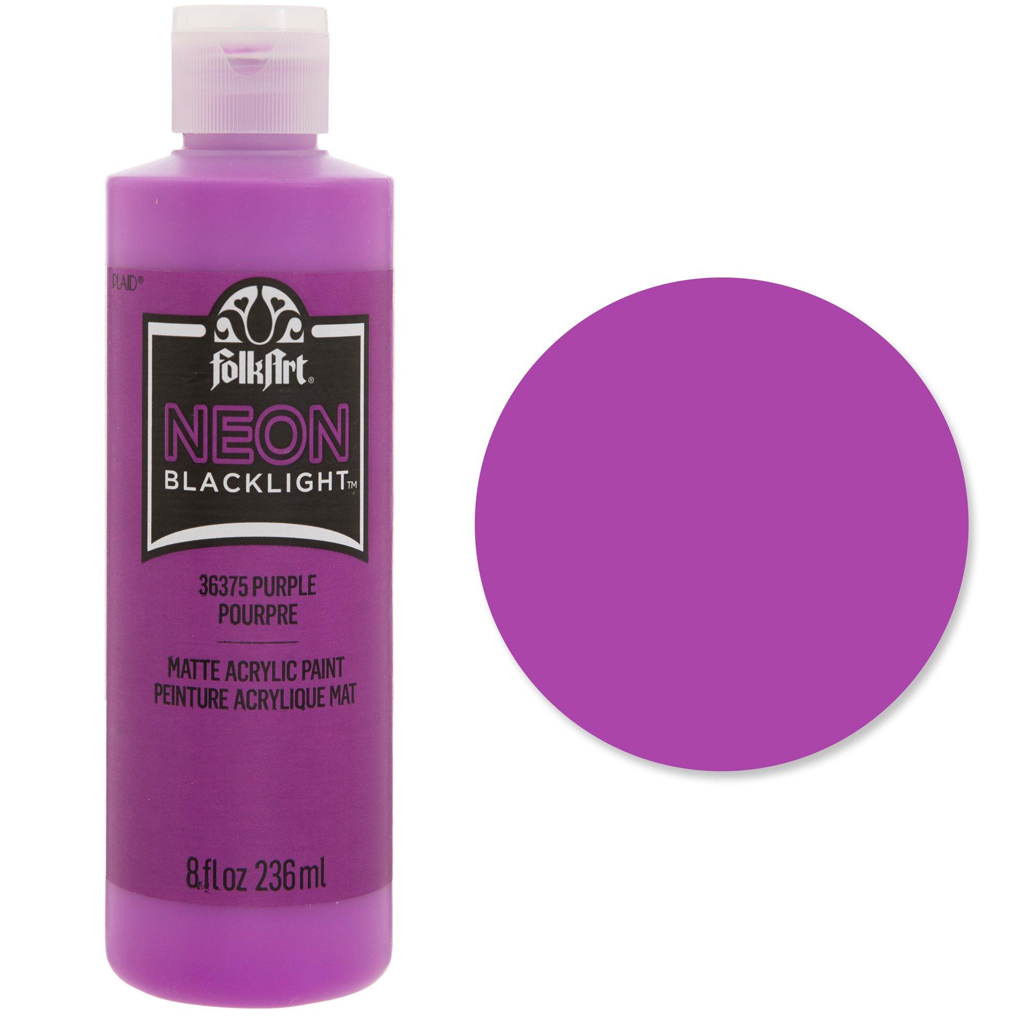 FolkArt Neon Blacklight Acrylic Paint Hobby Lobby 2181725